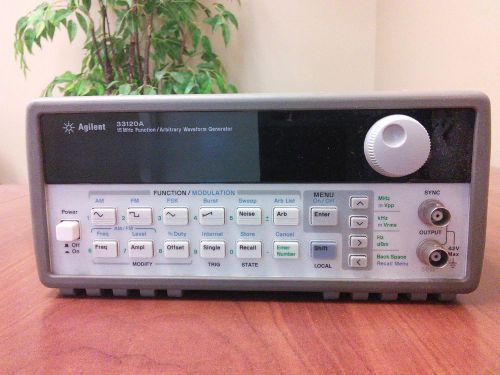 Agilent 33120A 15 MHz Function/Arbitrary Waveform Generator ONLY $795!