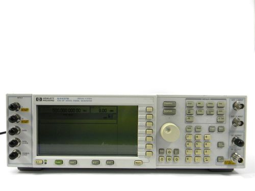 Agilent/hp e4437b 4 ghz signal generator w/ opt - 30 day warranty for sale