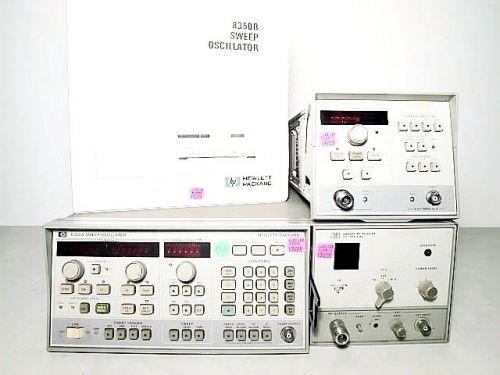 HP 8350A Sweep Oscillator w/ 86290C &amp; 83522A