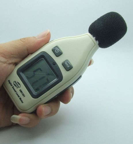 GM1351 Digital Sound Level Meter Noise Monitor Pressure Tester 30-130dBA Decibel