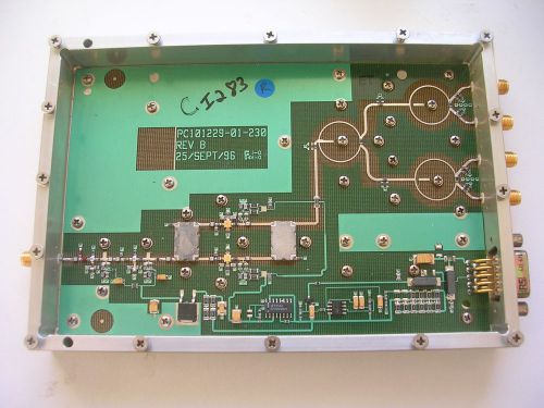 EDGE 1710-1785 MHz RF LNA PHASE ATLANTIC LTD 101228-02 MITSUBISHI GaAs Fets