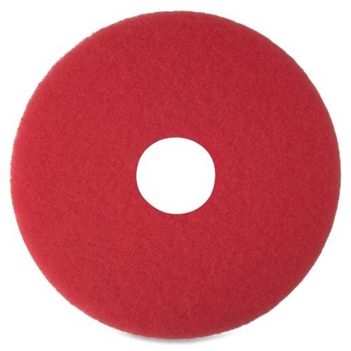 3m niagara 5100n floor buffing pads - 16&#034; diameter - 5/box - red for sale