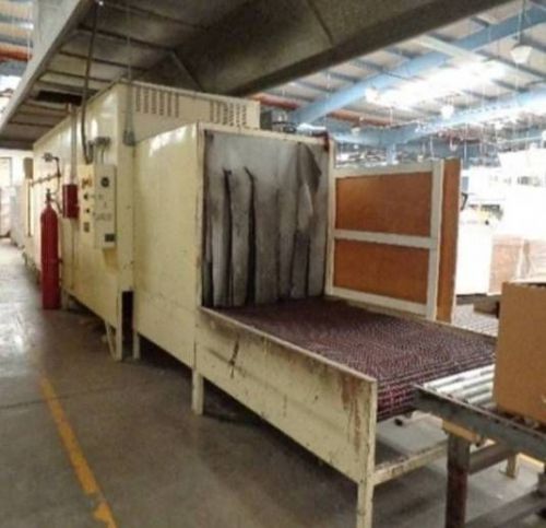 Chase industries automatic shrink wrap line system yr.1995 60-cycles 3ph 480v for sale