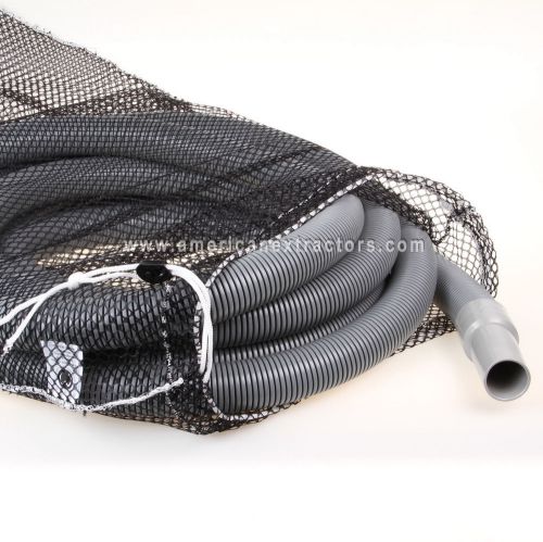 Vacuum hose 1.5&#034; carpet cleaning 25&#039; crushproof bag extractor wand truckmount for sale