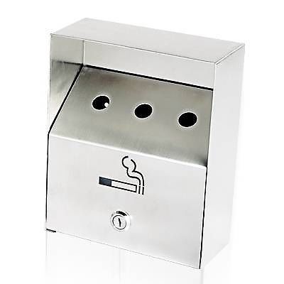 High Quality Stainless Steel Slim Outdoor Cigarette Ashtray