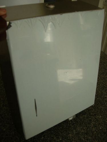 New in box stainless steel paper towel dispenser - bradley #250-150000 for sale