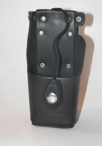 Motorola ntn8382b  radio holster w/belt loop ,  xts3000,xts3500,xts5000 for sale