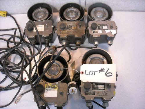 Lot of 5, Atkinson Dynamics, PARTS ONLY,  AD-27 INTERCOM SYSTEM, #6