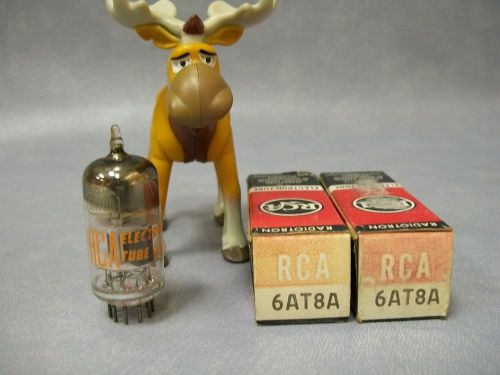Rca 6at8a vacuum tubes  lot of 2 for sale