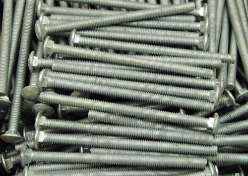 (35) carriage head bolt 3/8-16 x 6 galvanized 307a for sale