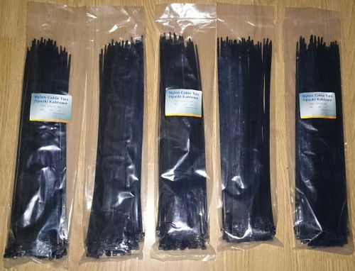 500 pcs 15&#034; Cable Ties, Nylon by LED System, LLC