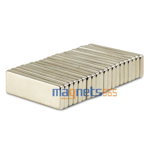 50pcs N35 Super Strong Block Cuboid Rare Earth Neodymium Magnets F30 x 10 x 3mm