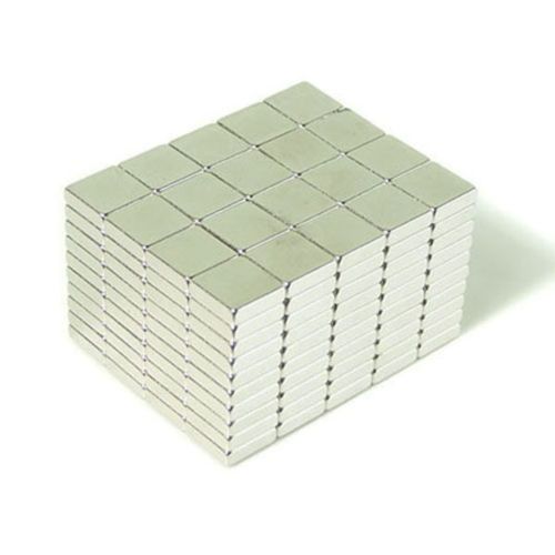 200pcs 3/8&#034; x 3/8&#034; x 1/8&#034; Blocks 10x10x3mm Neodymium Magnets Rare Earth N35