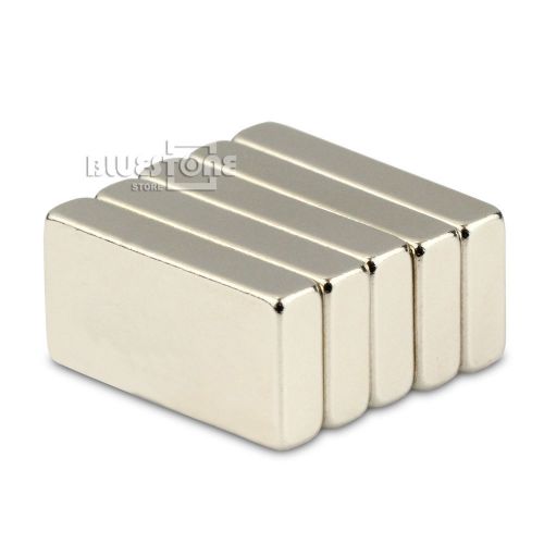 10pcs Strong Power N50 Block Magnets 20 x 10 x 4mm Cuboid Rare Earth Neodymium