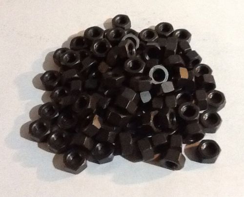 5/16-16 And 5/16-24 Grade 8 Hex Nuts Black Oxide (100 Of Both Types)