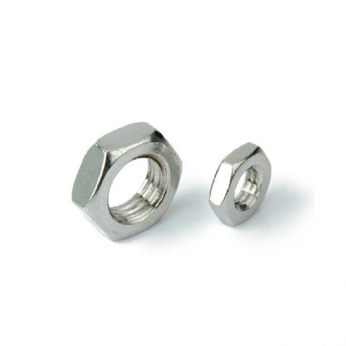 DIN439 Hex Thin Nuts Metric A2 Stainless Steel (100pcs/lot)