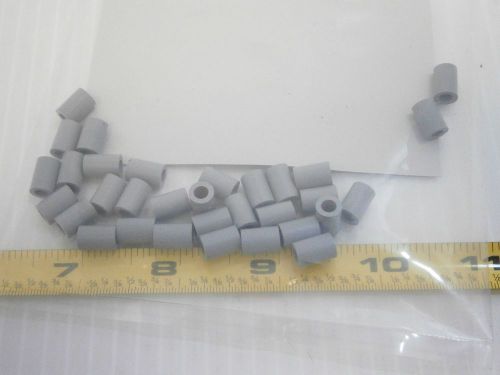 Hh smith 4158 round nylon spacer 1/4 standoff female 3/8 length lot of 32 #356 for sale