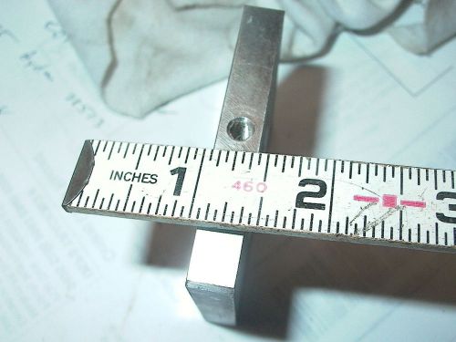 STAINLESS STEEL SQUARE THIN NUT 1-1/4&#039;-12 T P I  2-3/16&#034; X 2-9/16&#034; X 3/8&#034; THICK