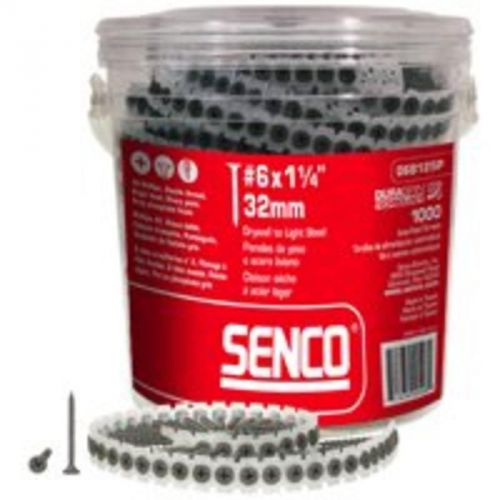 Scr drywll collated 1-1/4in fn senco screws-collated screw system 06b125p steel for sale
