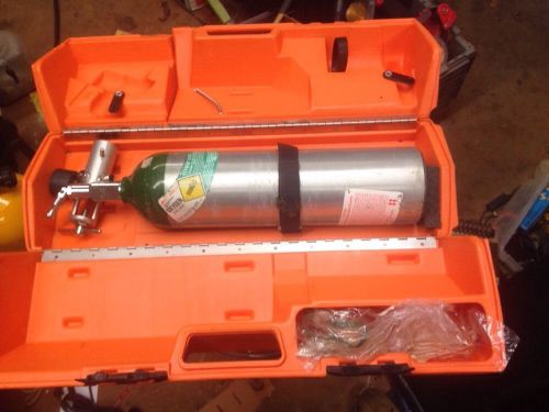 Emergency Air Supply System Full Tank With Mask/ Hard Carrying Case