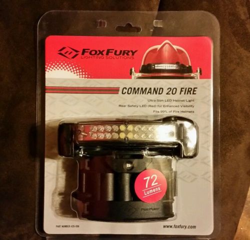 Foxfury LED fire helmet light