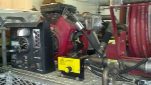 Wildland brush truck fire skid unit... cascade fire pump. foam hannay reel for sale