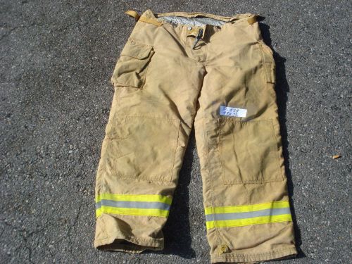 44x32 pants firefighter turnout bunker fire gear - firegear inc.....p538 for sale