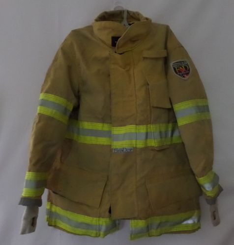 Fire Dex Firefighter Jacket Coat Turnout Bunker Gear Medium 32