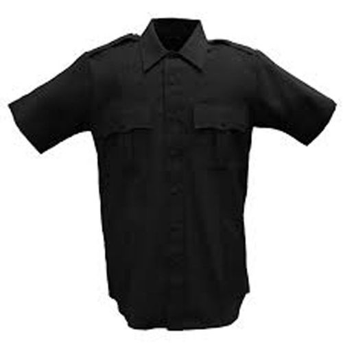 UNITED SECURITY BLACK UNIFORM SHIRT Short Sleeve  Size 20 - 20.5