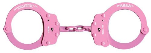 Pink peerless 750 chain link handcuff for sale