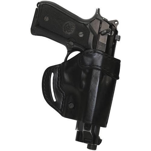 Blackhawk 420502bk-r black rh askins leather glock 17 19 concealment gun holster for sale