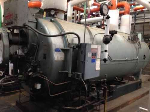 Cleaver Brooks CB Packaged Oil Fired Boiler Model CB-150Hp Set For Hot Water