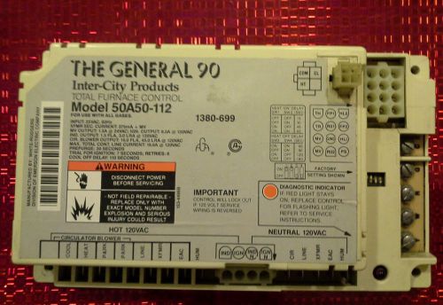 White-Rodgers 50A50-112 Ignition control module 1380-699