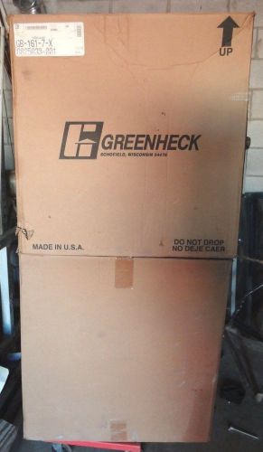 New greenheck model gb-161-7-x belt drive roof downblast centrifugal exhaust fan for sale
