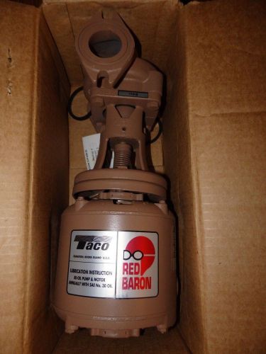 TACO IN LINE CIRCULATOR 110-B24 115V- 1/12 HP - 1725 RPM ONE PHASE NEW IN BOX