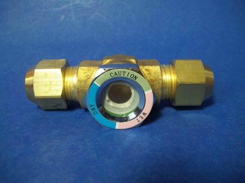 Sight glass 1/2&#034; sae o.d. with moisture indicator-type: flare (1 piece) for sale