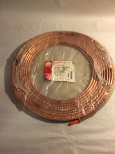 Mueller Steamline Refrigeration Tube Dehydrated 1/4&#034;OD X 30&#034;Wall 50&#039; Coil D04050