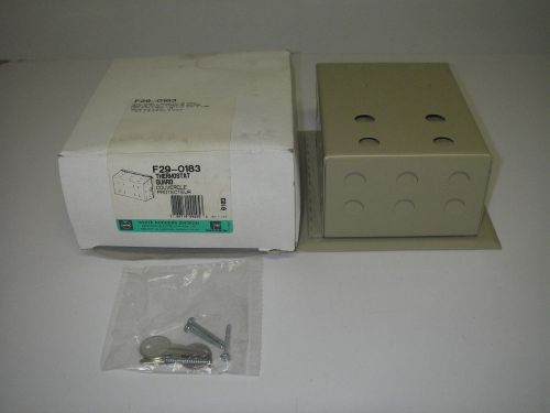 Emerson white-rogers thermostat guard f29-0183 metal temperature control w lock for sale