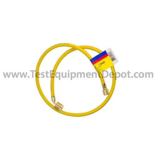 Yellow jacket 22048 48&#034;, yellow, plus ii 1/4&#034; hose w/ sealright fitting for sale