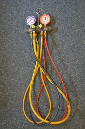 Yellowjacket 4-valve hvac manifold *used* buy it now! for sale
