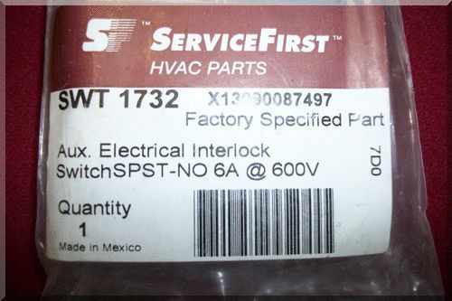 Service first auxiliary contact kit swt 1732 for sale