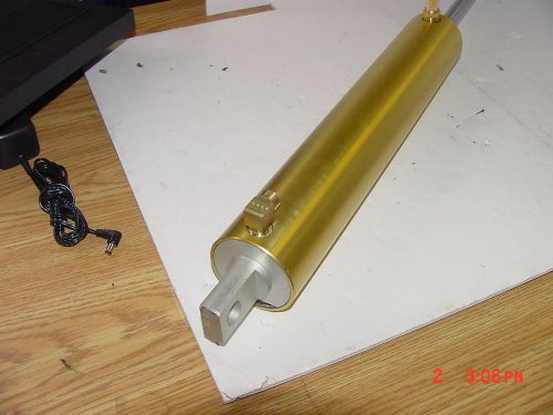 Pneumatic piston cylinder 2 1/2&#034; x 16&#034; x 3/4&#034; shaft for sale
