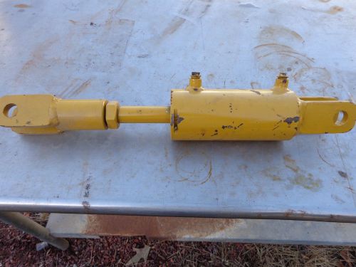 Hydraulic Cylinder, 3.5&#034; Bore, 4.5&#034; Stroke,1&#034; Threaded Shaft With Clevis,1&#034; Pins