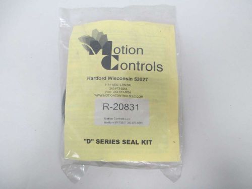 NEW MOTION CONTROLS R-20831 D SERIES SEAL KIT PNEUMATIC CYLINDER D336595