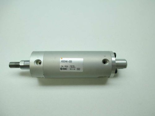 NEW SMC NCGCN40-0200 1.00 MPA 2 IN 40MM 145PSI PNEUMATIC CYLINDER D397496