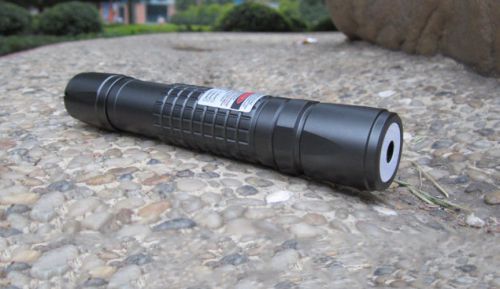 Powerful 650nm Focusable Waterproof Red Laser Pointer Torch
