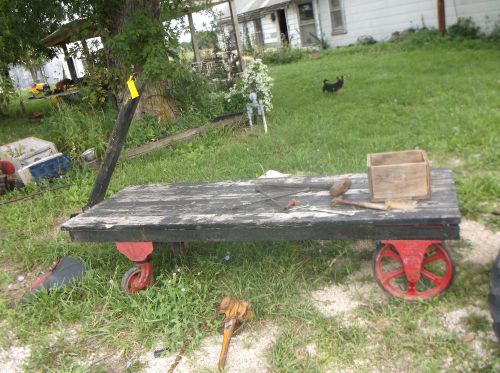 Nutting Railroad Industrial Shop CART RUBBER TIRED WHEELS