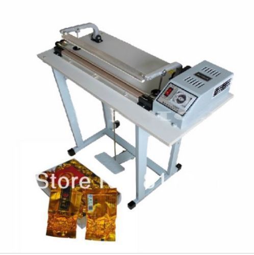 Plastic aluminum bags sealer pedal electrical, sealing machine 400mm/500mm/600mm for sale