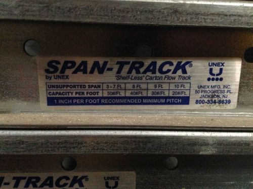 Span-track 5&#039; racking rollers for sale
