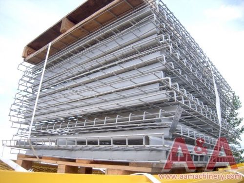 Wire decking for pallet racking 46 in  x 49 in  , qty 16 20120 for sale